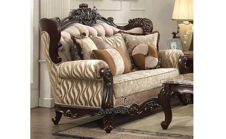 Antique crichd Classic Sofa Set Wingback Design 2025