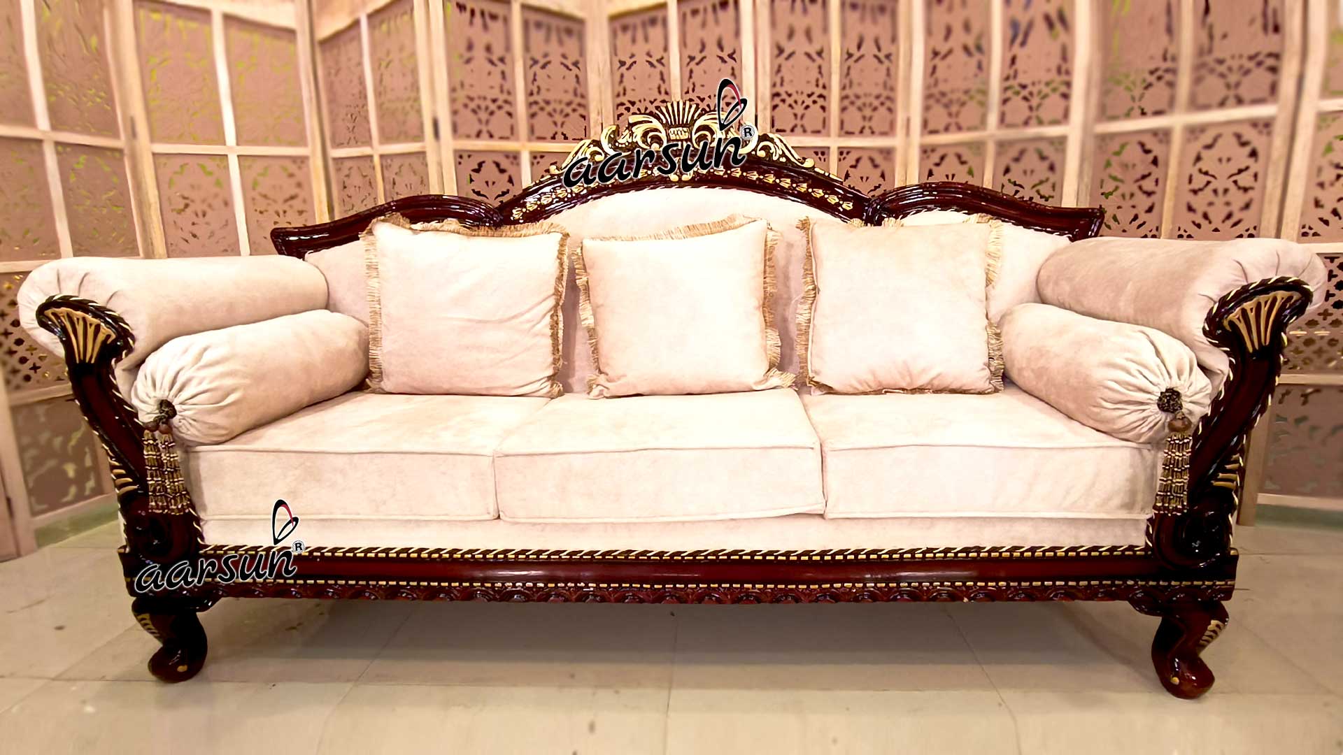 Baithak crack streams  Sofa Set in Teak  2025