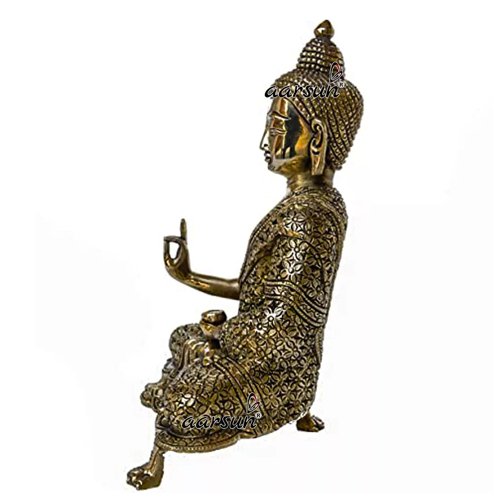 Brass Buddha Statue for Home Decor BST-002