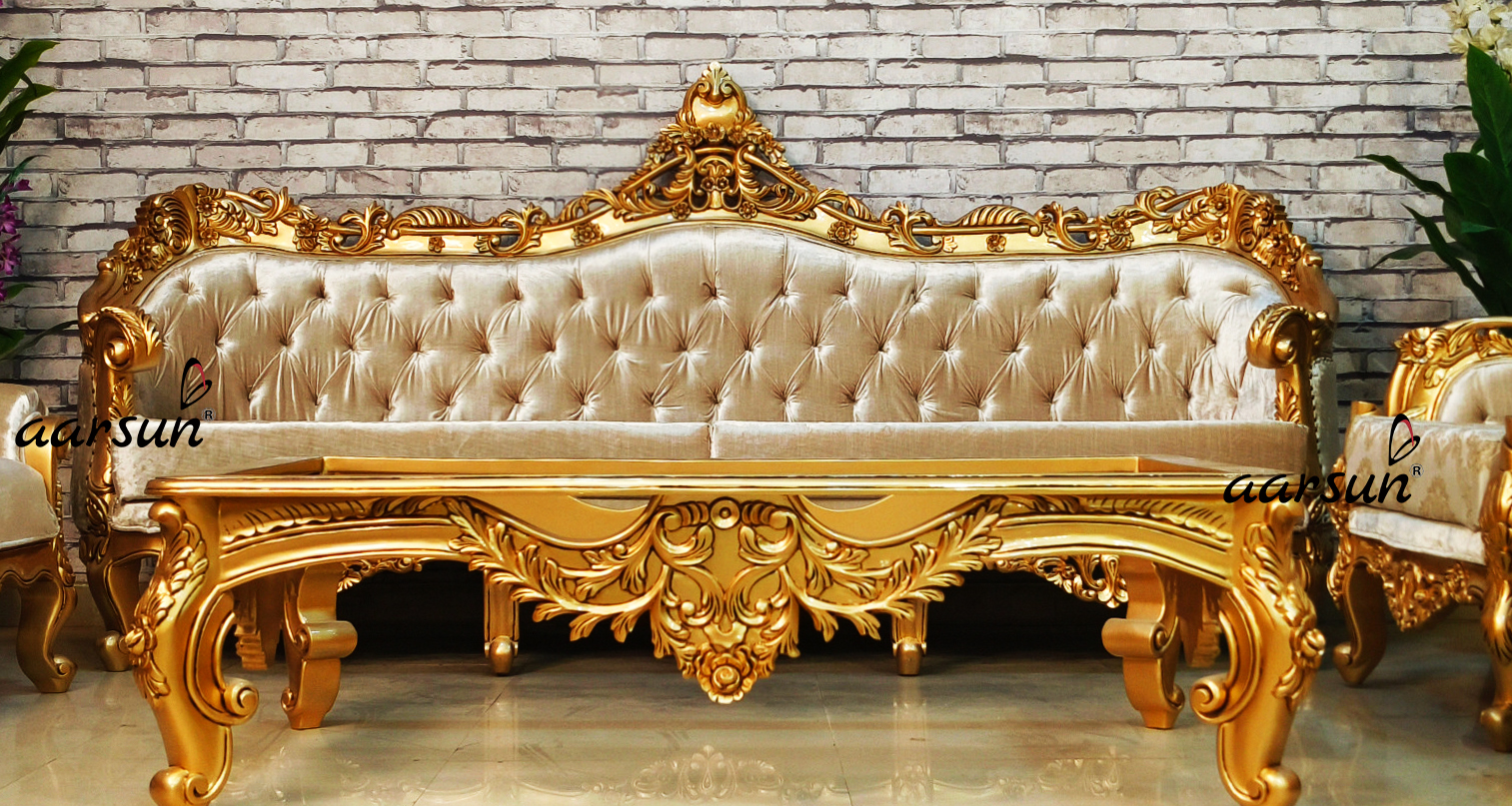 Choice myflixer Wala Sofa Set in Teak Wood 2025