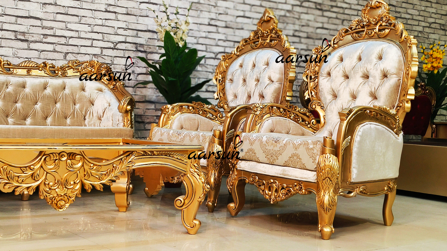 Choice myflixer Wala Sofa Set in Teak Wood 2025