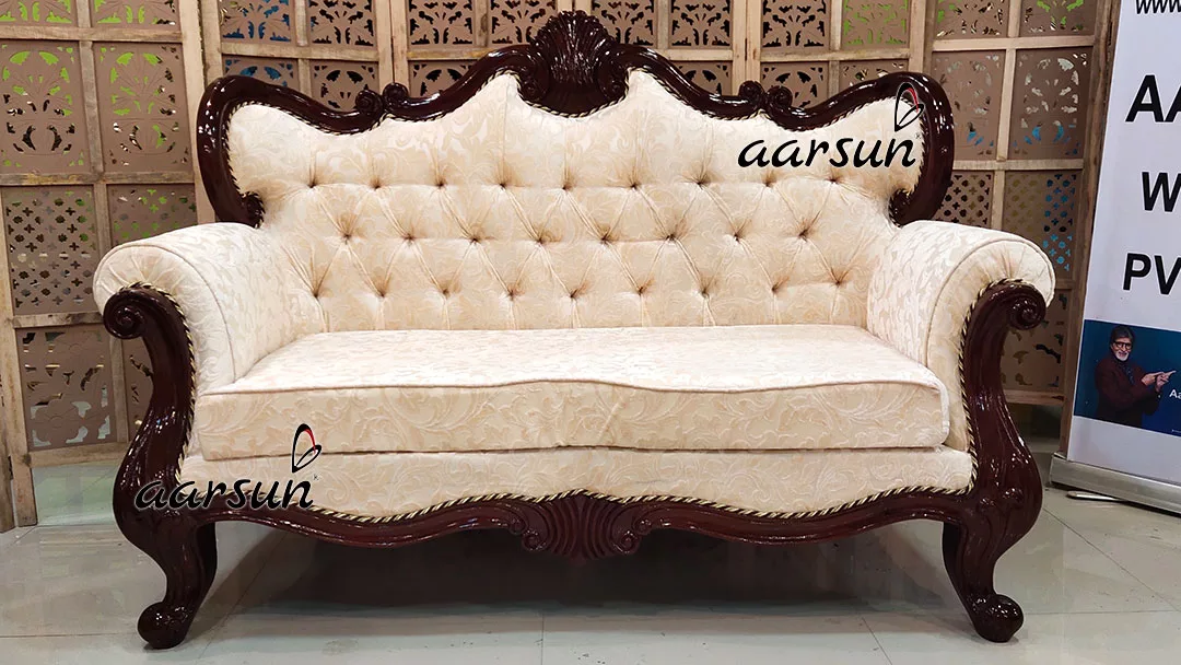 Classic m4ufree Wingback Sofa Set 2+2+1+1