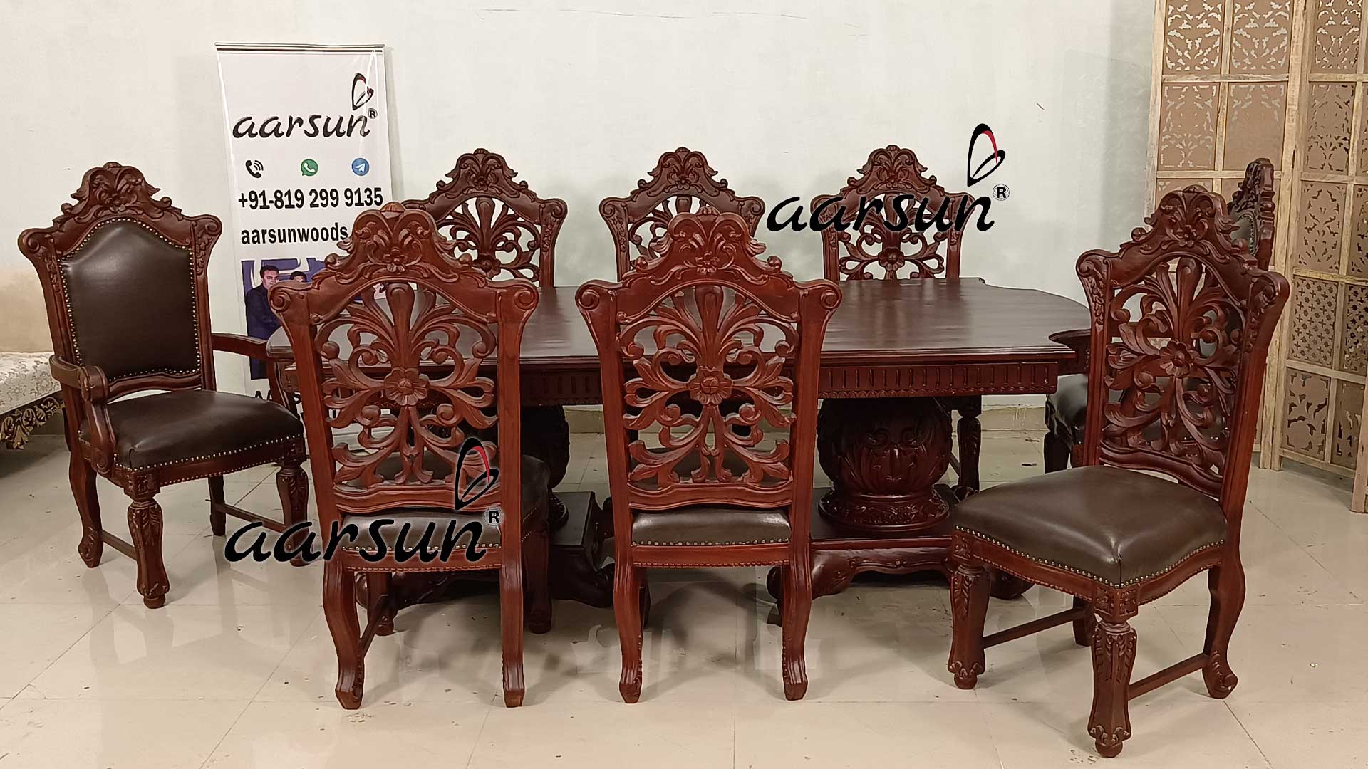 Classic xtime login Style Wooden Dining Set 2025