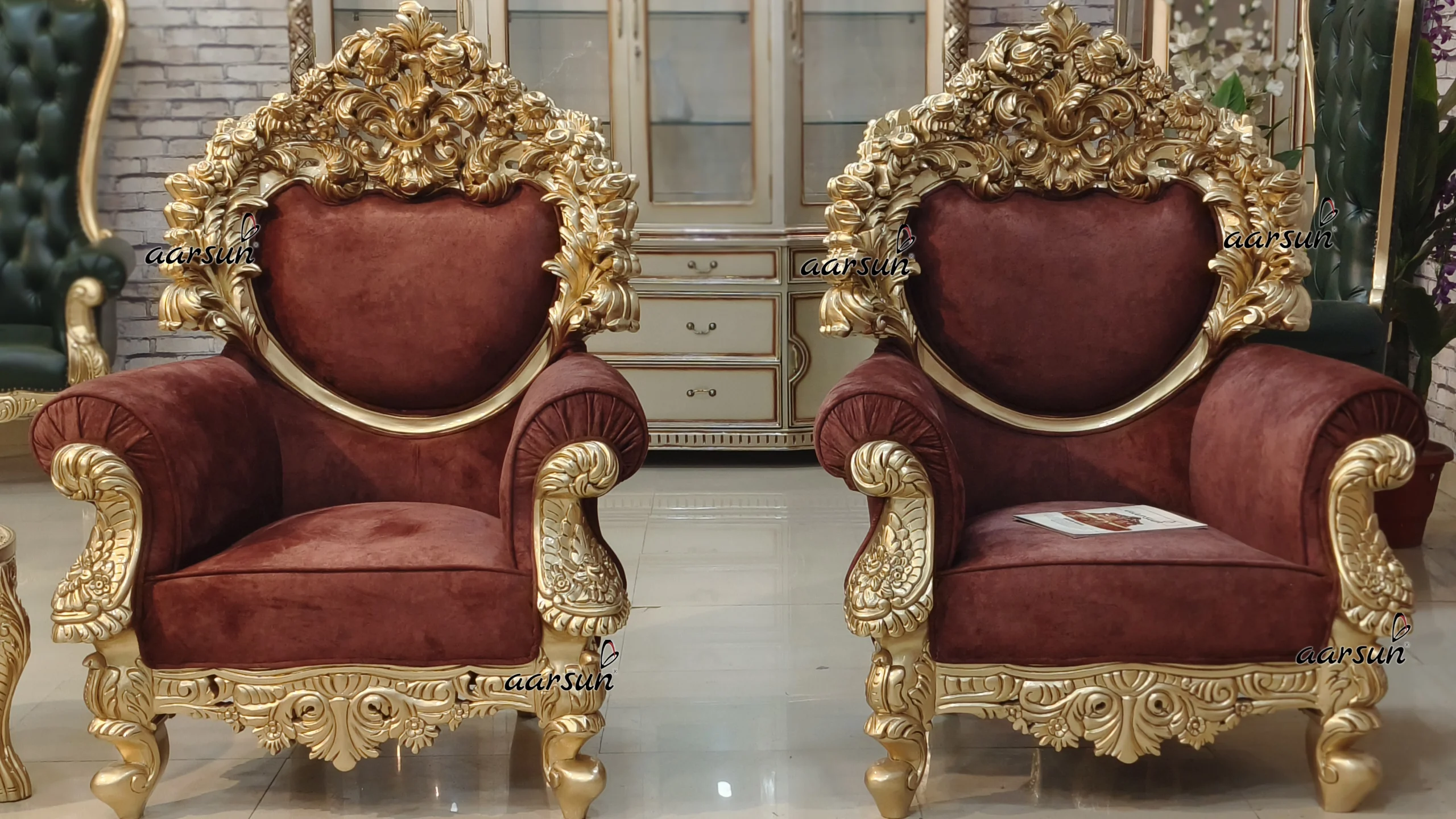 Classical vegas x.org Dilwala Sofa Set with Heavy Carving Design 2025