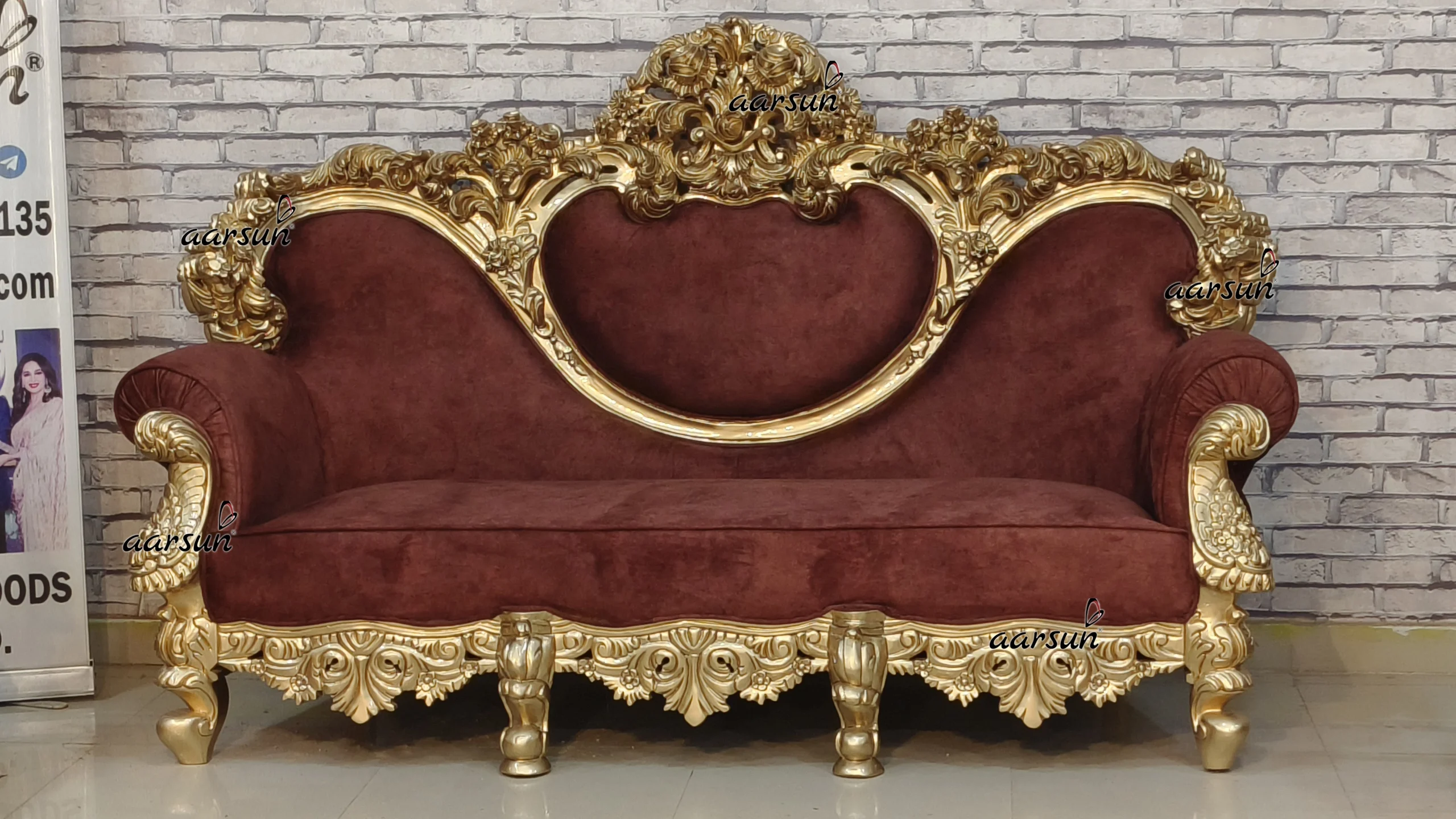 Classical vegas x.org Dilwala Sofa Set with Heavy Carving Design 2025