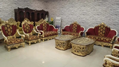 Designer  pelisflix Sofa Set With Stylish Chairs And Center Tables  2025