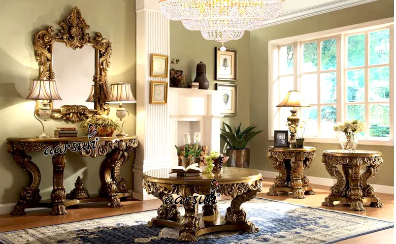 Exclusive buffstreams European Luxury Sofa Set