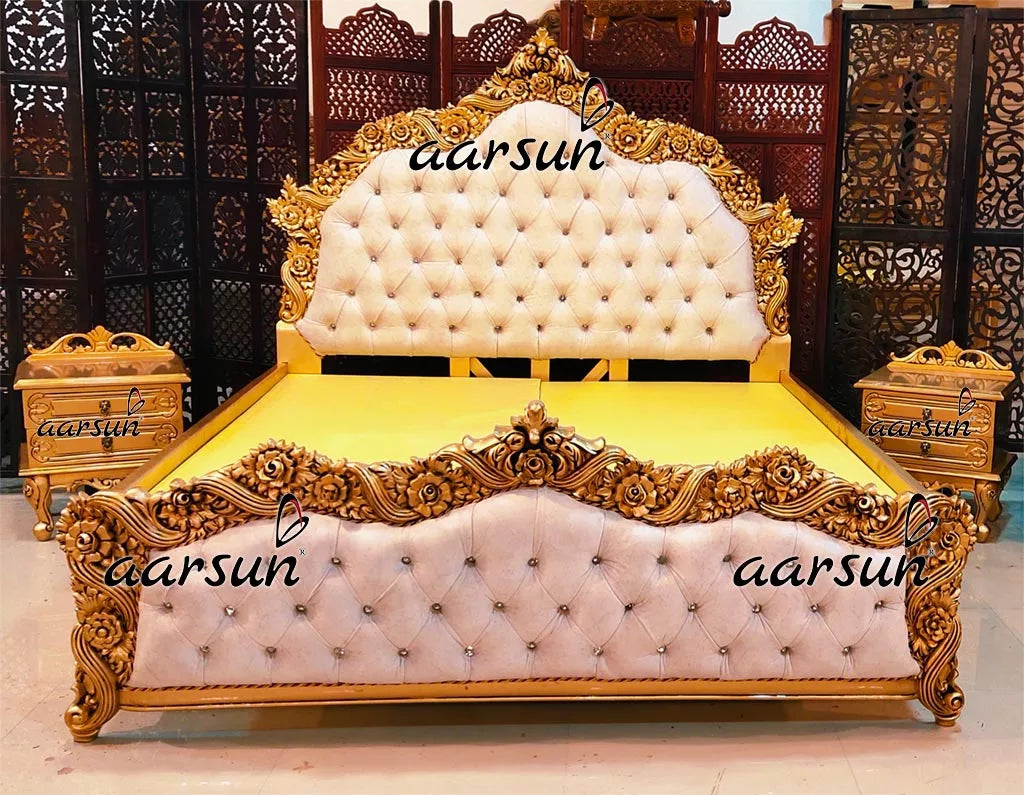 Designer Bed Latest Model Teak wood