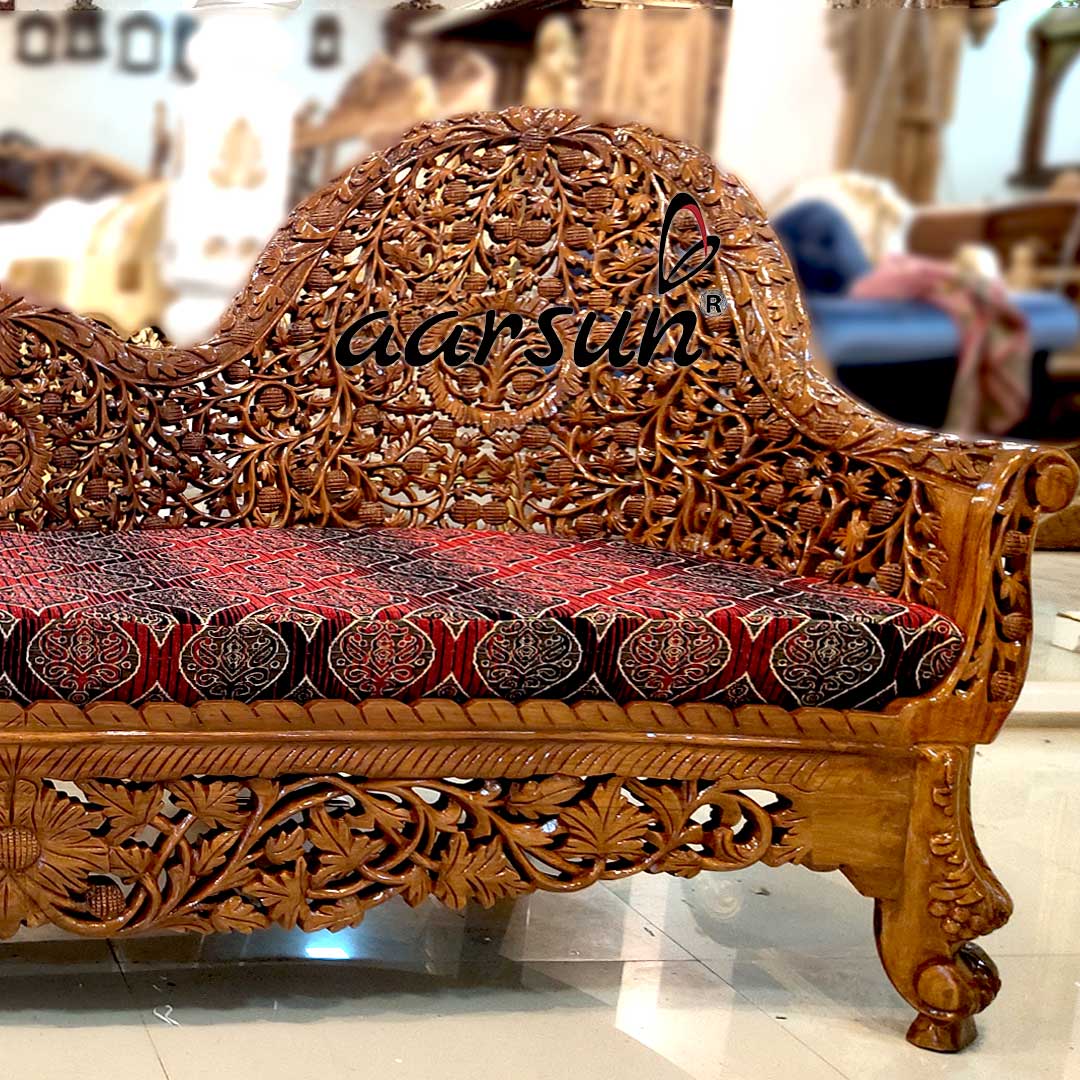 Fully Carved Classic Sofa Design YT-225