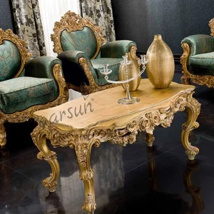 Handcrafted  kaliscan Antique Wood Sofa Set 2025