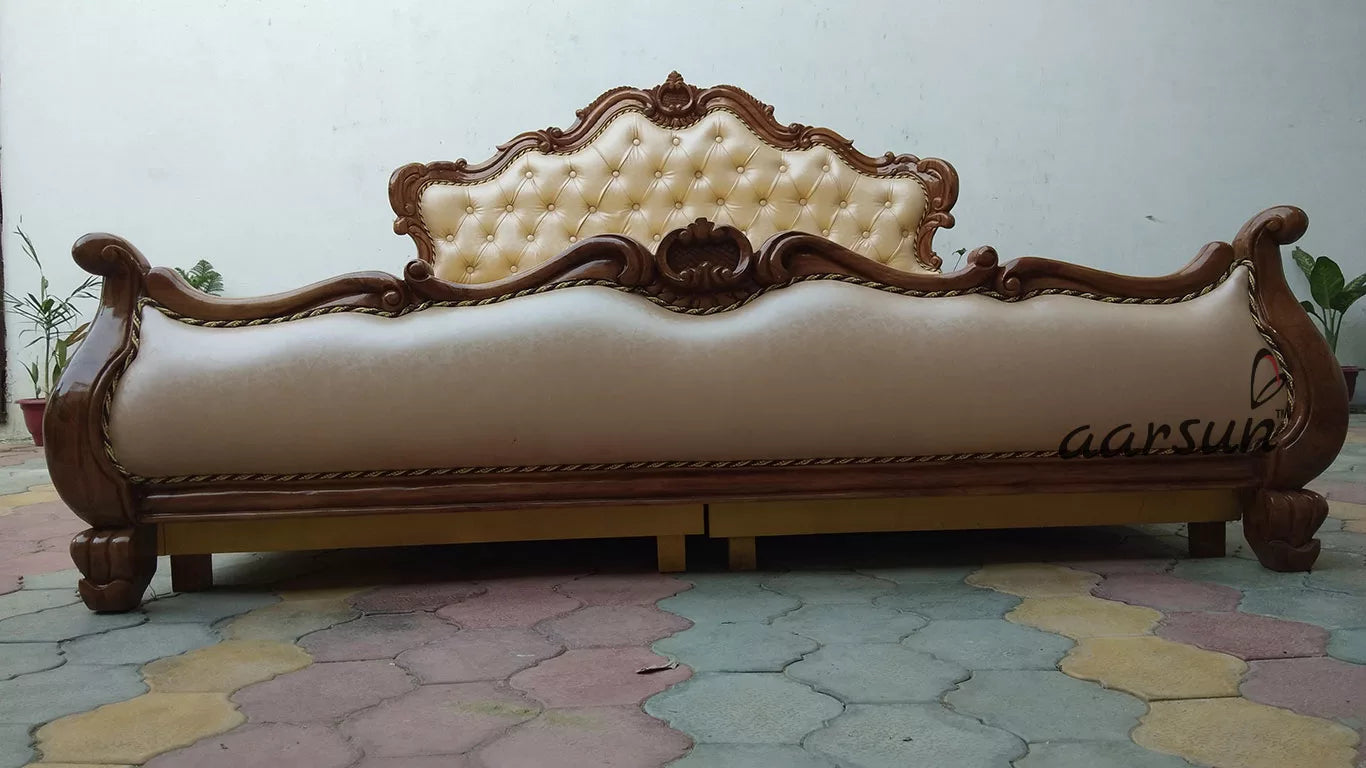 Handcrafted Wooden Box Bed YT-91