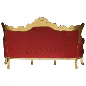 Handmade slots lv Royal Sofa Set Gold Finish 2025