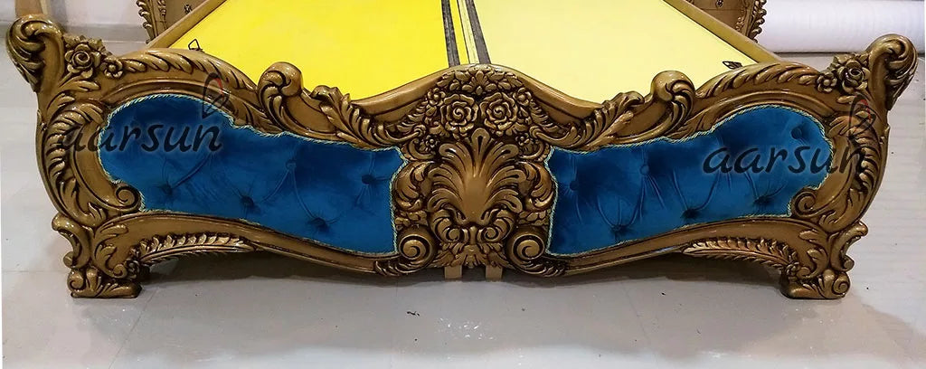 Handmade Wooden Bed with Storage - YT-130