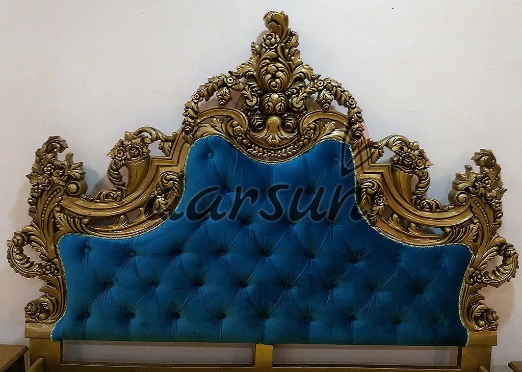 Handmade Wooden Bed with Storage - YT-130