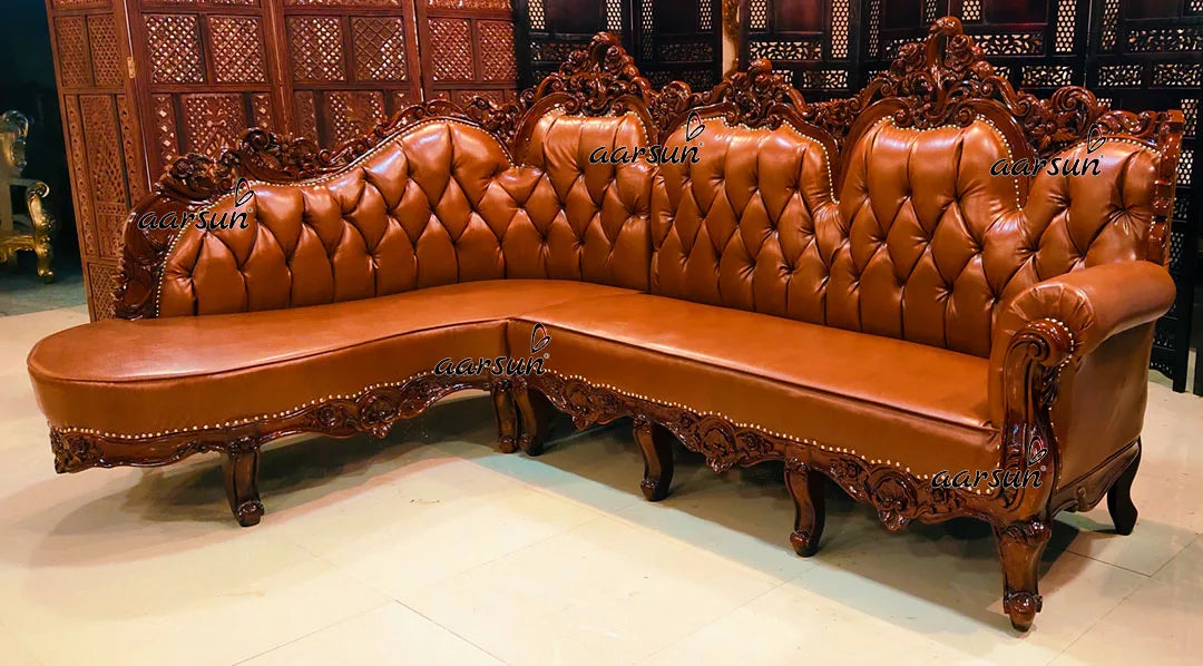 Sectional Sofa Corner L Shape Design