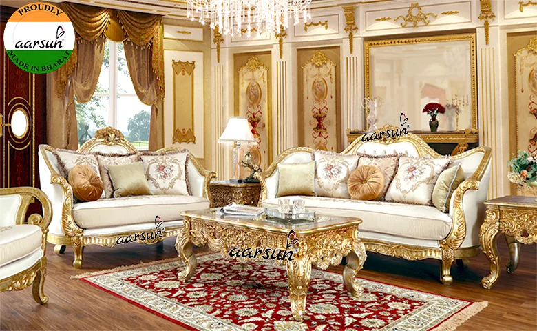 European usphonebook Style Luxury Sofa Set 2025