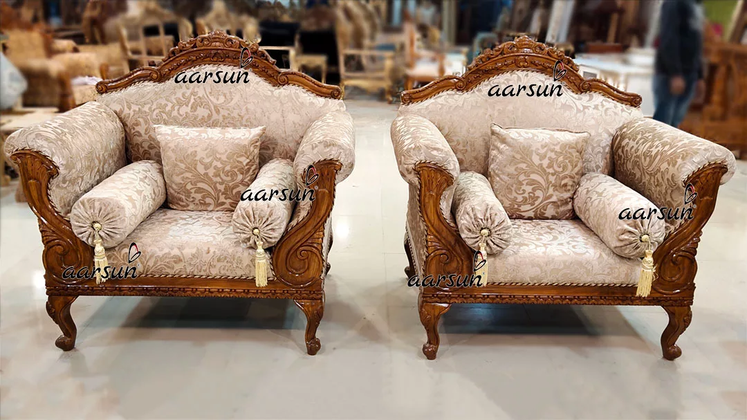 Solid Teak Wood 10 Seater einthusan Sofa Set with Center Table &amp; Side Tables 2025