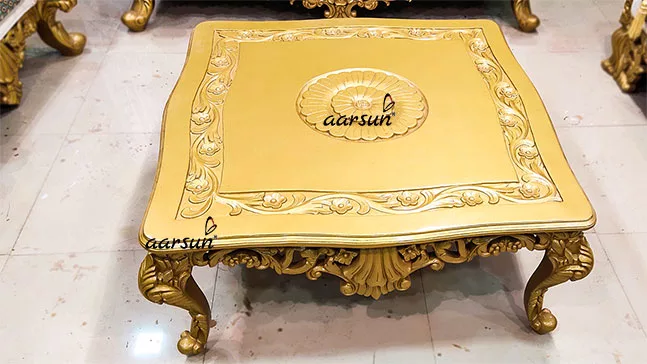 Royal wordhippo Sofa Set in Gold 2025