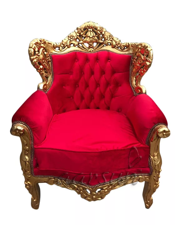 Royal himovies Wood Sofa in Gold Finish  2025