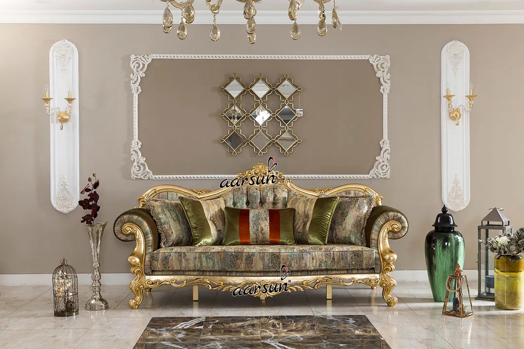 Royal scoresandodds Wooden Sofa Set 2025