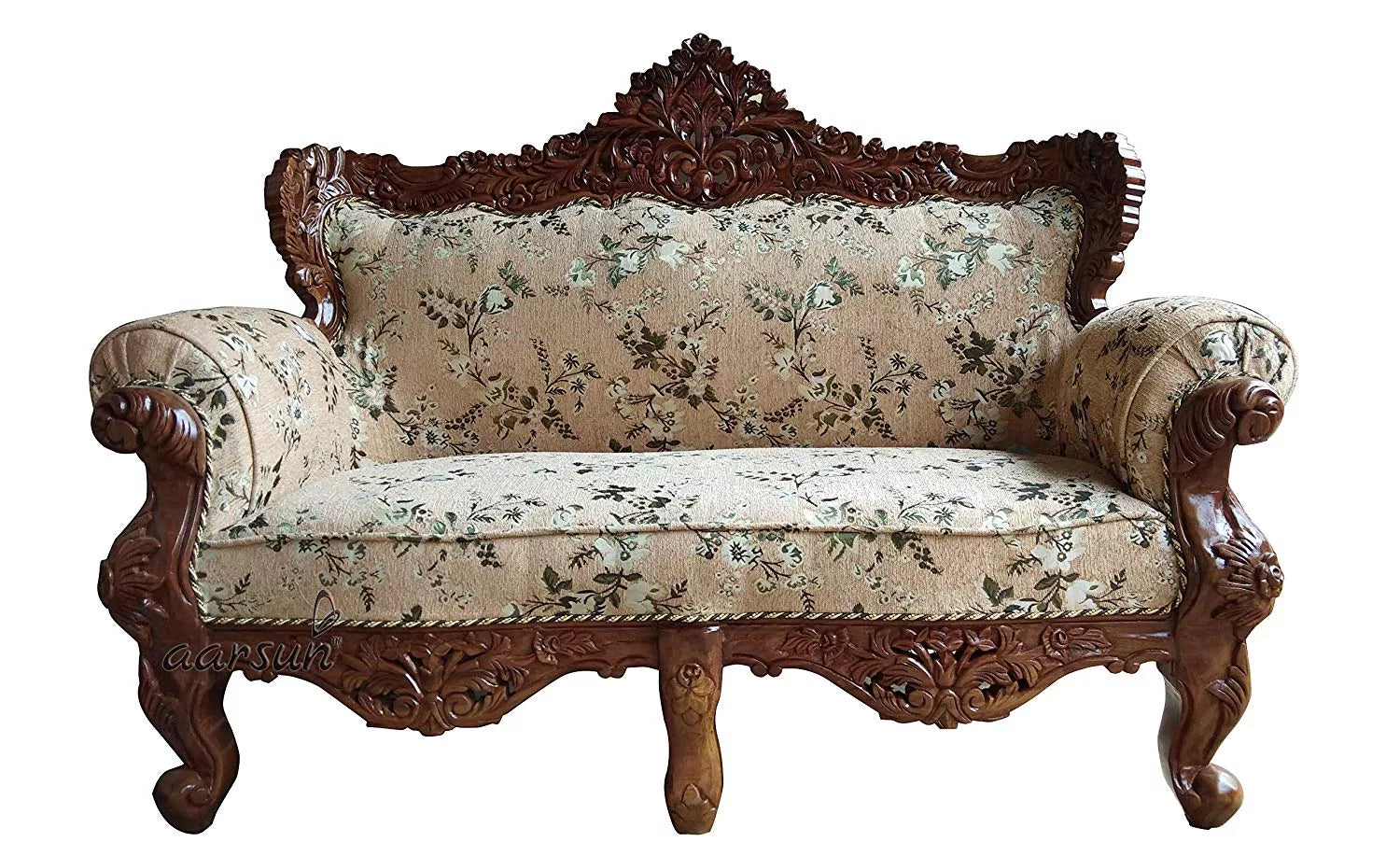 Sheesham Wooden Sofa Set 3+2+1 YT-40