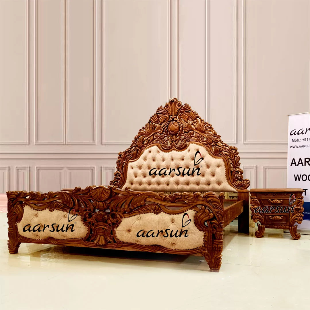 Super King Size Bed in Matte Finish YT-322