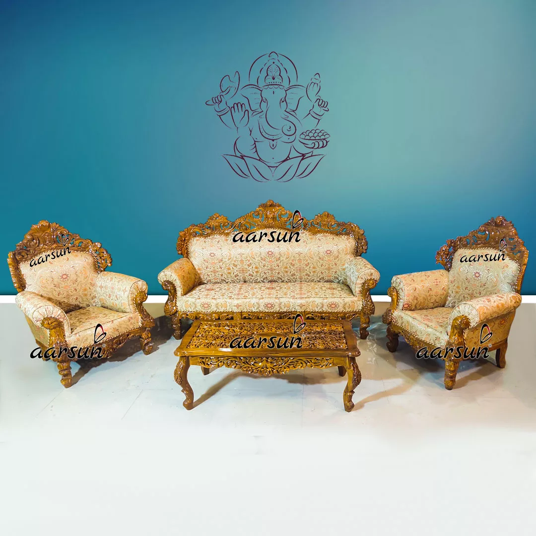 Wooden 123 movie Classic Sofa Set  2025