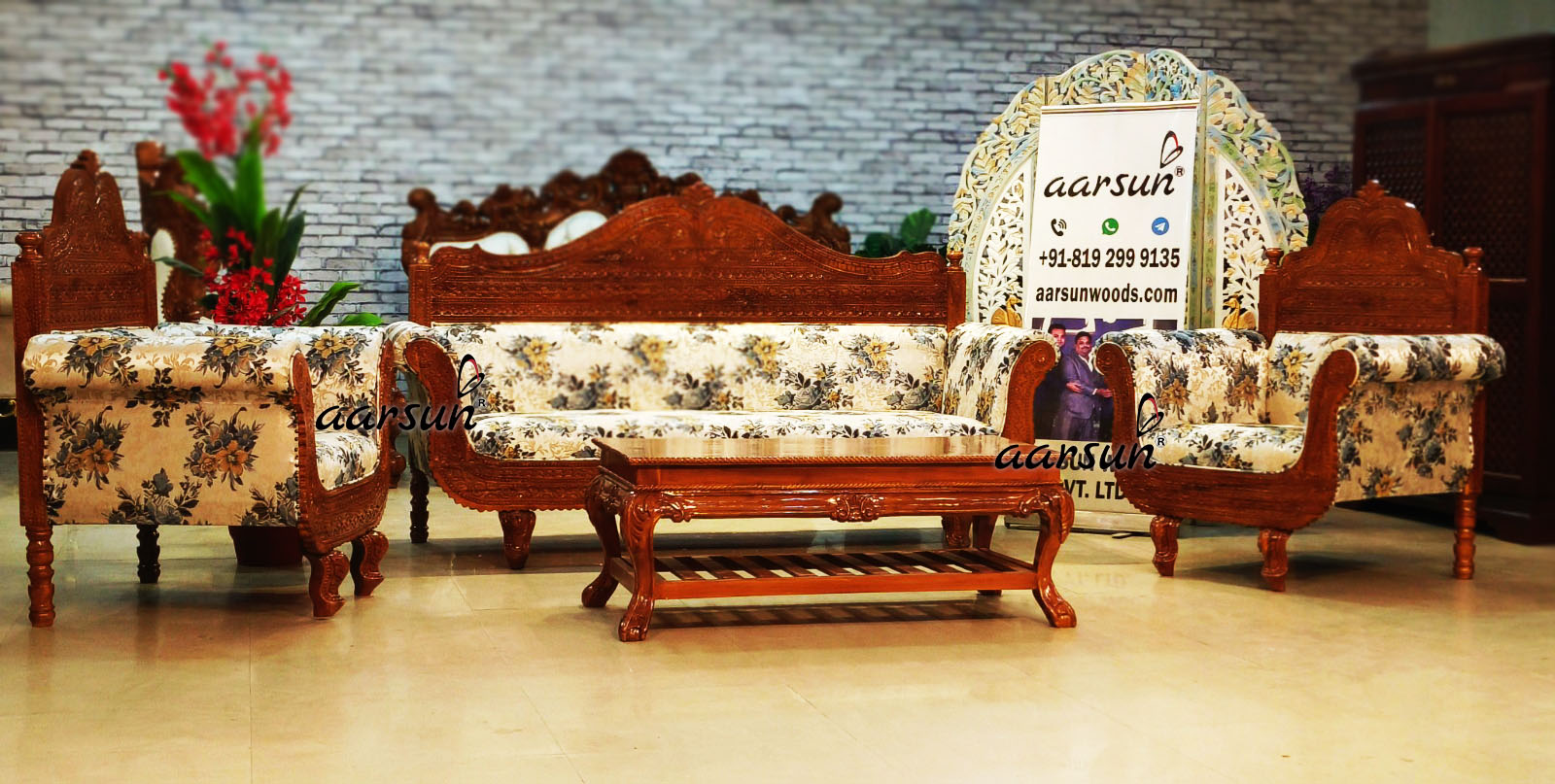 Vintage noodlemagazine Rajasthani Style Sofa Set with Video
