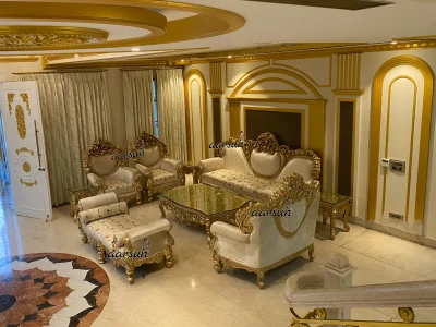 Latest solar movie  Antique Style Maharaja Sofa Set  2025