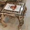 Wooden upmovies Royal Sofa set in Champagne Gold Paint  2025