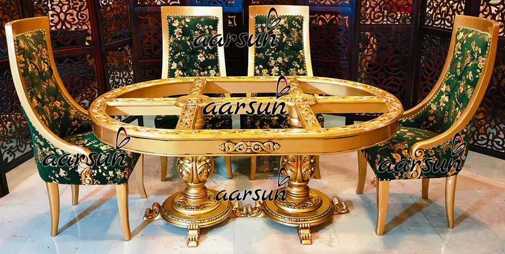 6 Seater msn for homepage Luxury Dinnette Set in Teak Wood  2025