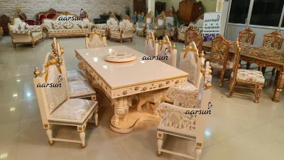 8 Seater Dining with rumble.com Elephant Base 2025