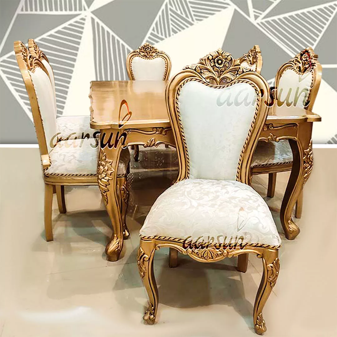 Antique soup2day Gold 6 Seater Dining 2025