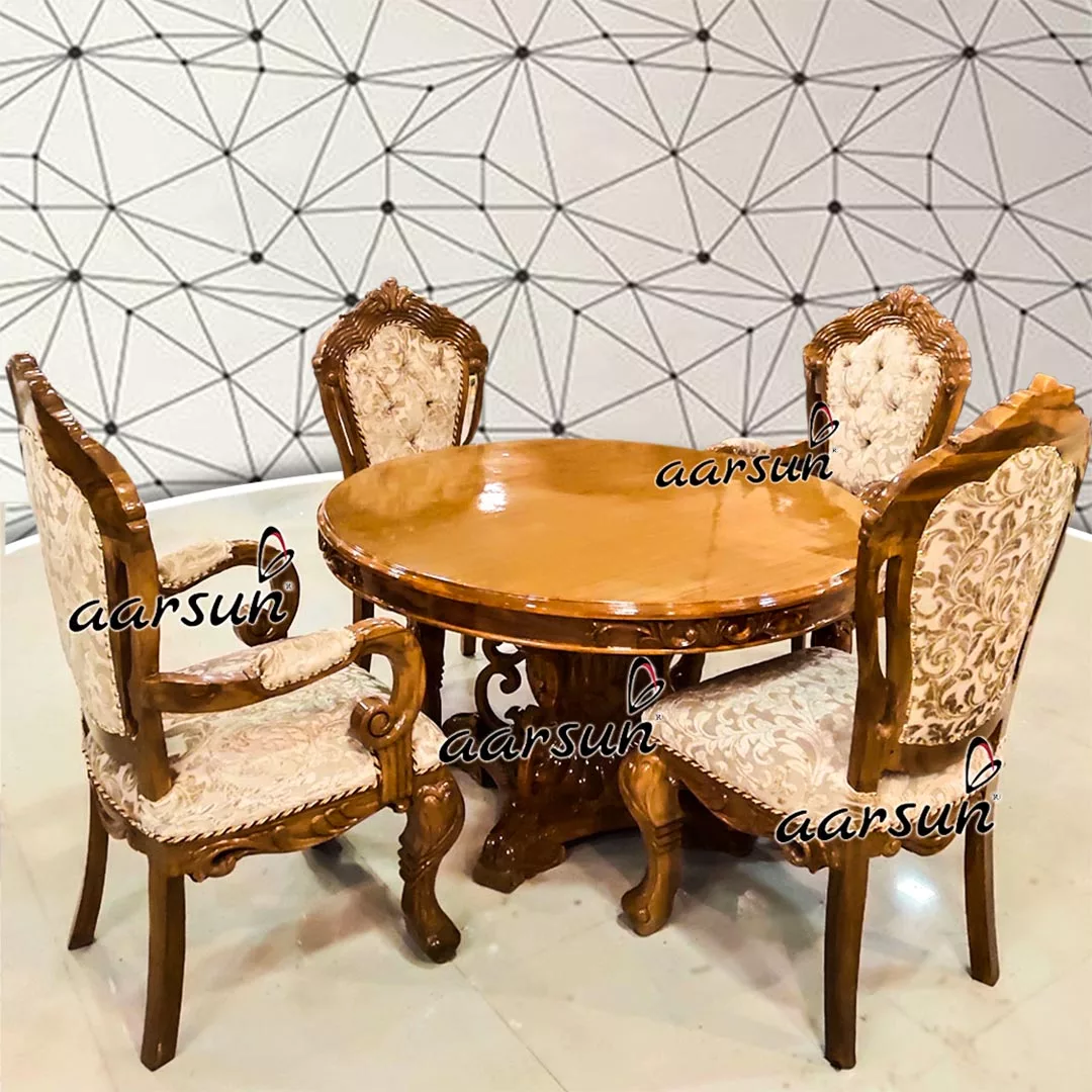 Artistic 1337.x  Round Dining Set in Teak  2025