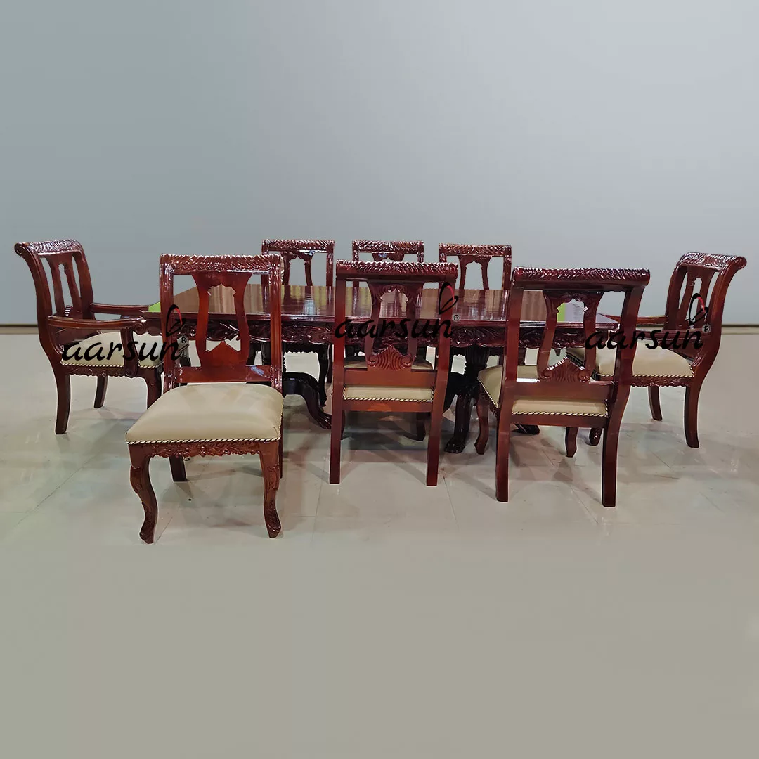 Classic 8 Seater myflixerz  Dining With Master Chairs 2025