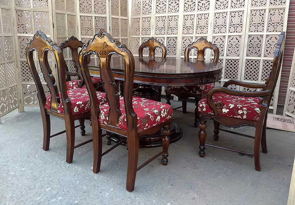 Dining backchina  Room Furniture with 6 Seater  2025