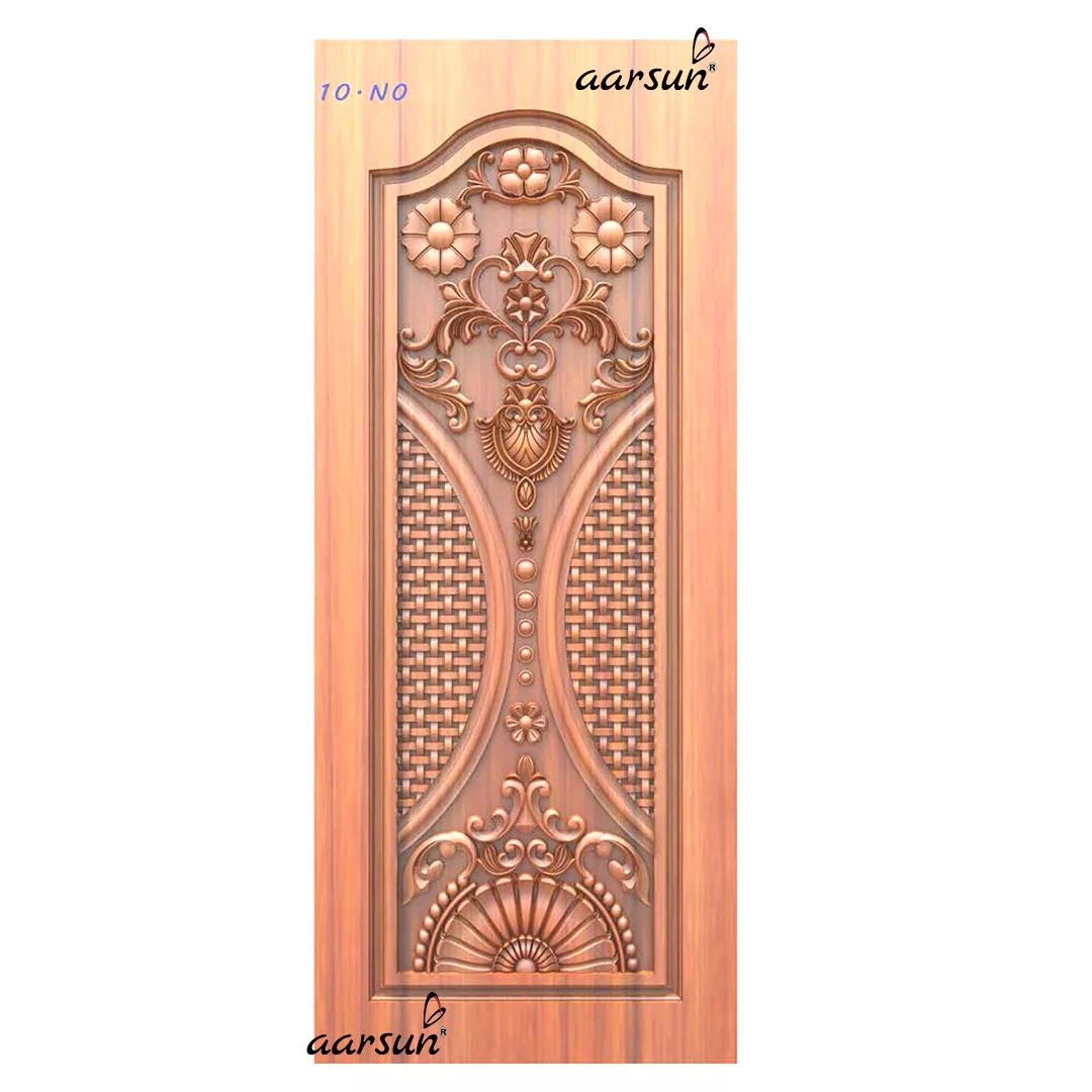 Floral 720pstream Carved Door Design Single Panel  2025