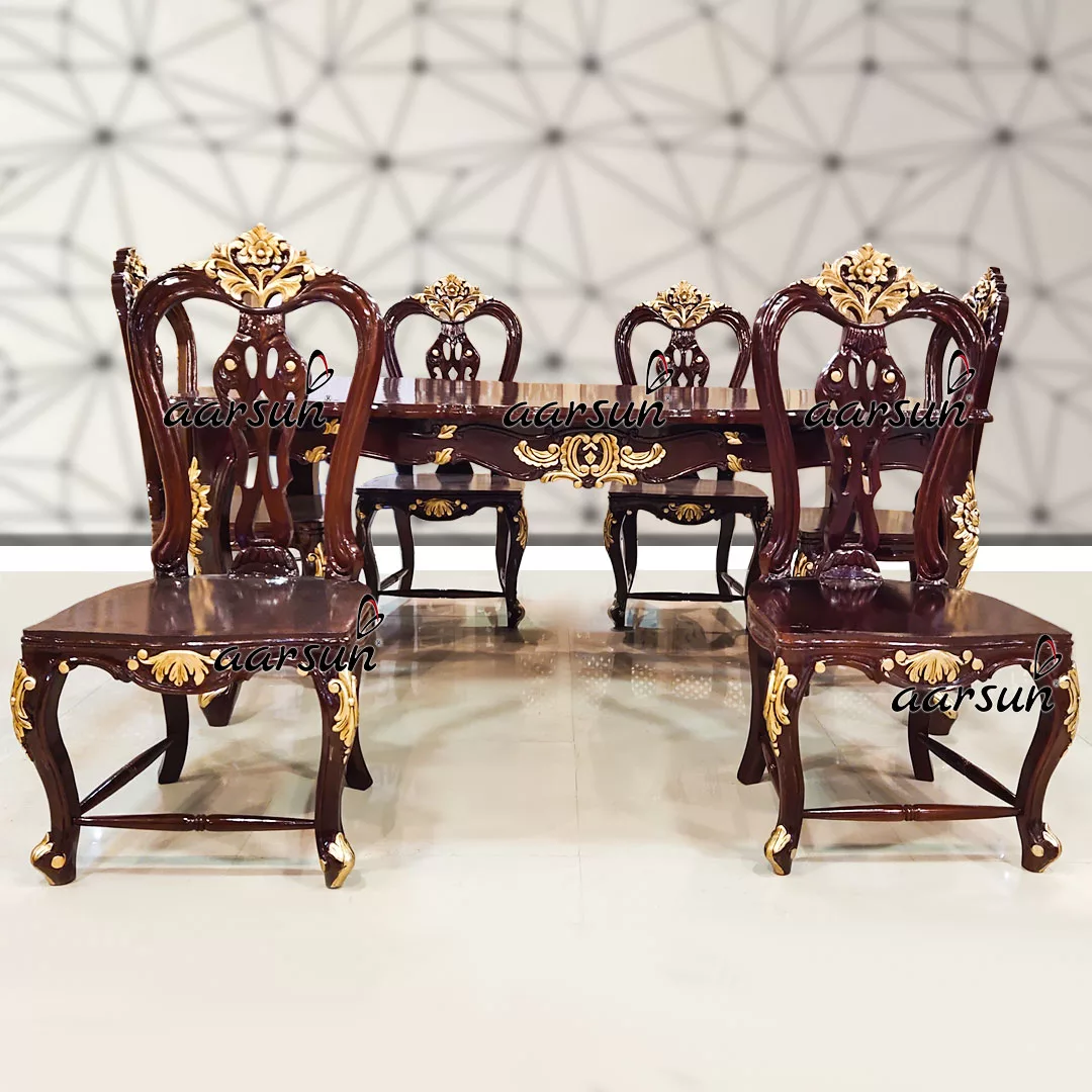 Fully Customized Dining Set with Chippendale Style Chairs Handcrafted 2025