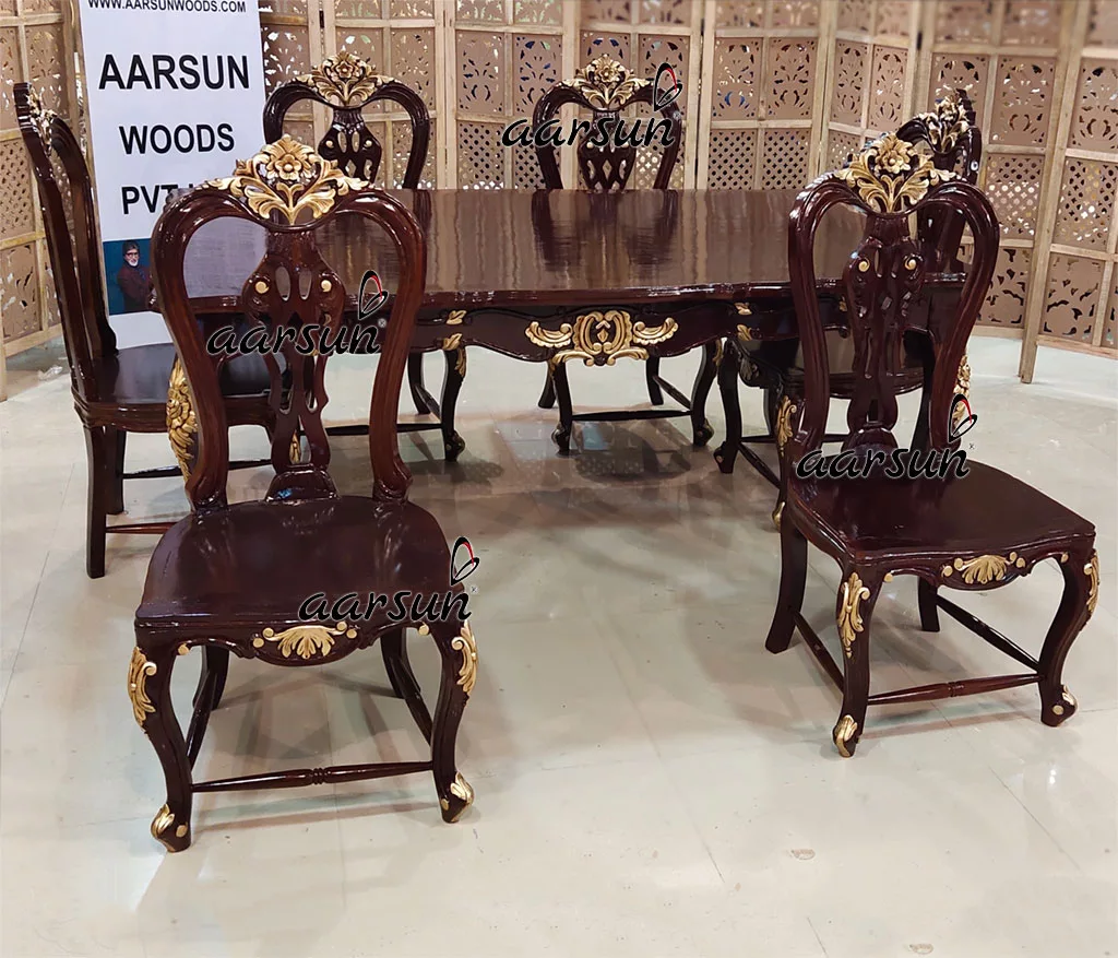 Fully Customized Dining Set with Chippendale Style Chairs Handcrafted 2025