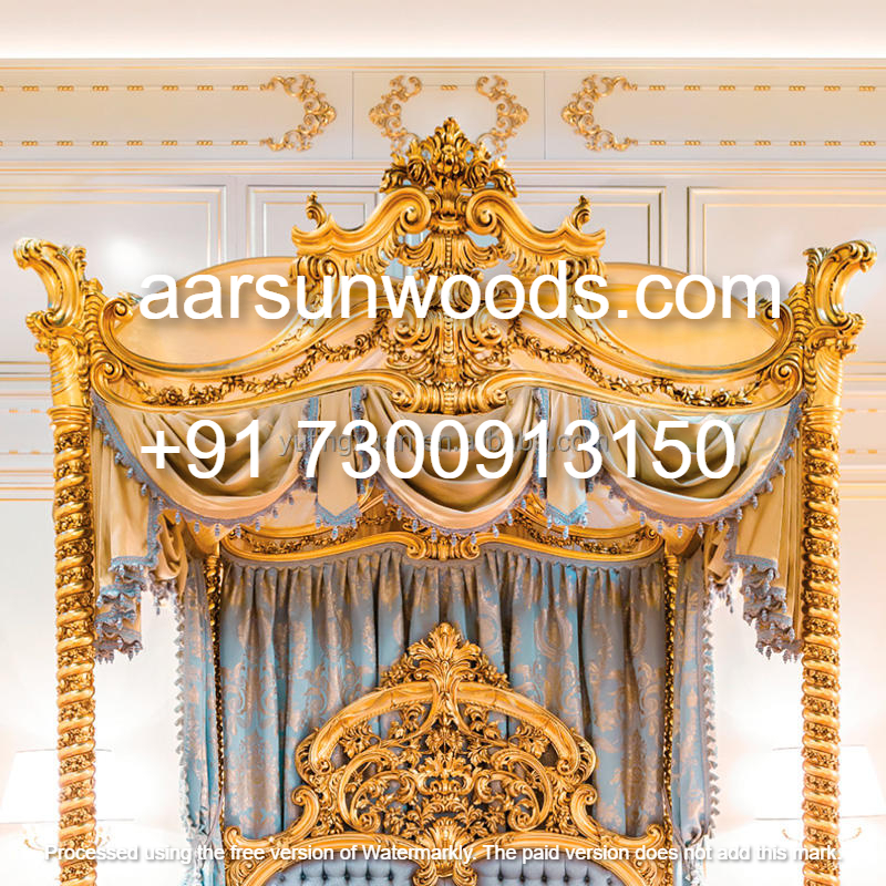 The Royal Retreat Handcrafted Luxury Bed Designs 2025