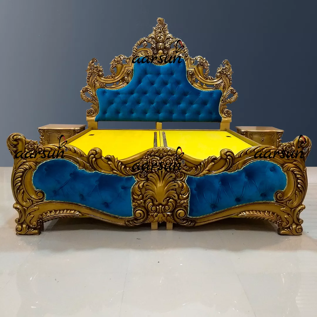 Handmade sexiha Wooden Bed with Storage 2025