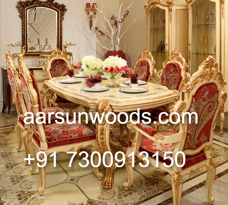 Elegant Extendable  Dining Table Italian Design 2025