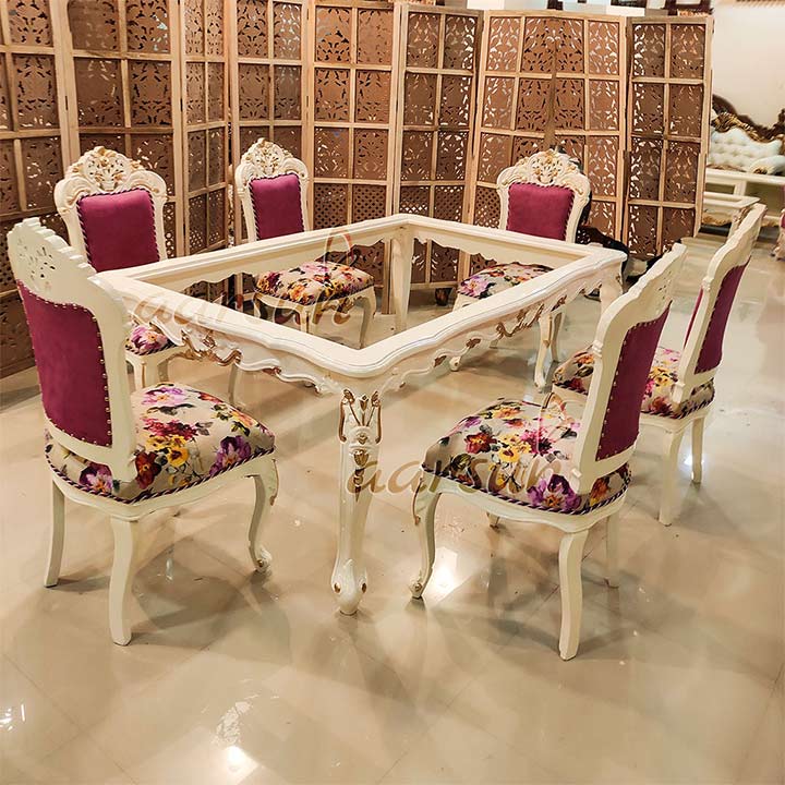 Luxurious bflix.gg 6 Seater Dining Set 2025