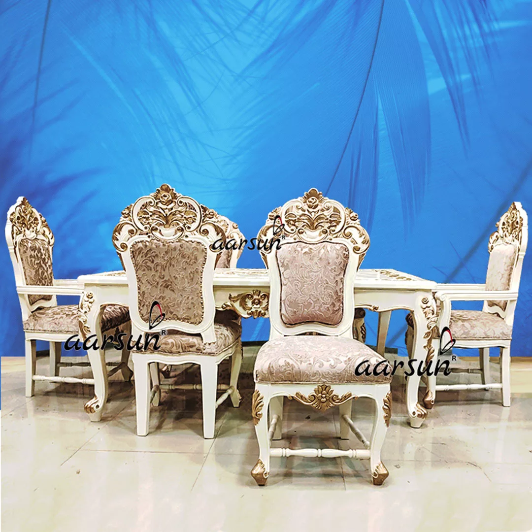 Dining neal.fun Set in White & Gold  2025