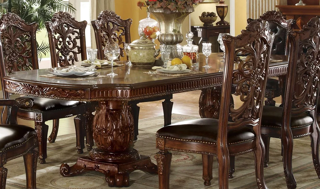 Luxury mmsbee Wooden Dining Set 2025