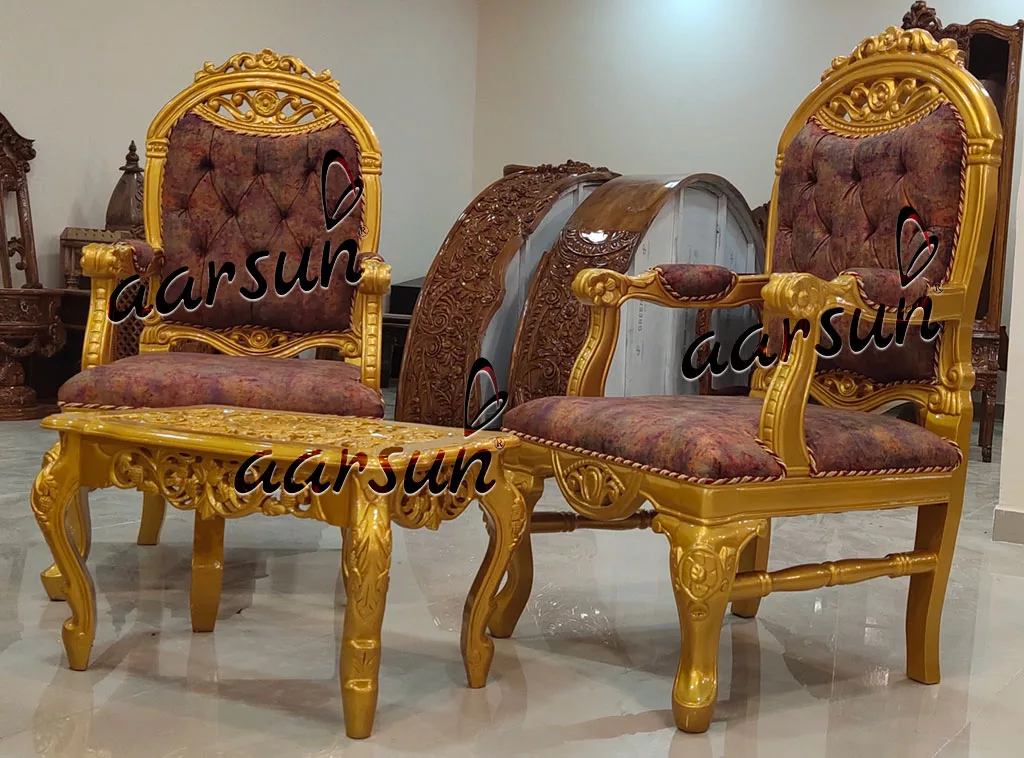 Metallic moviesjoy.to Gold Bed -Luxury Bedroom Furniture  2025