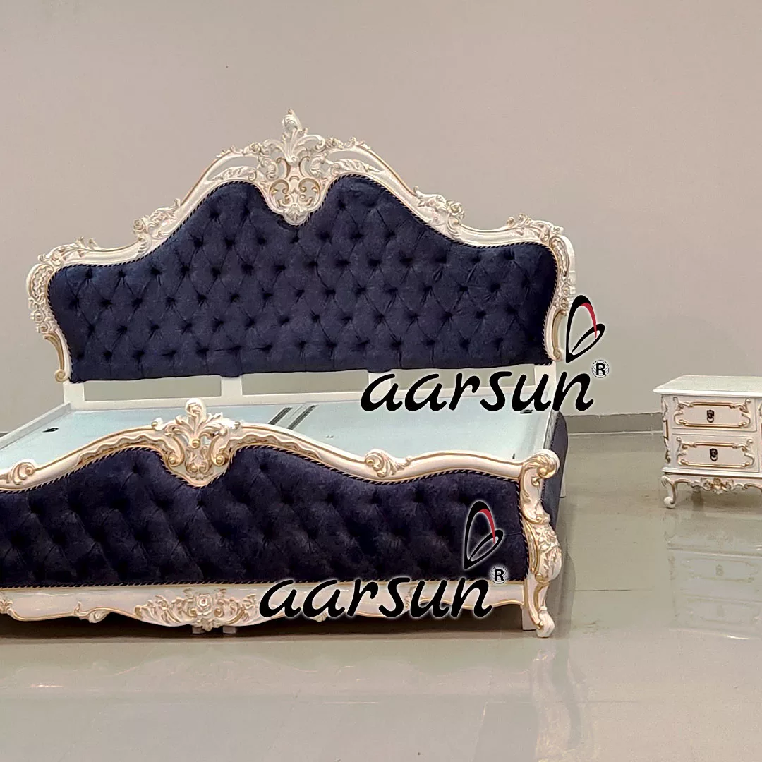 Royal breitbart.com Bedroom Set in White Polish  2025