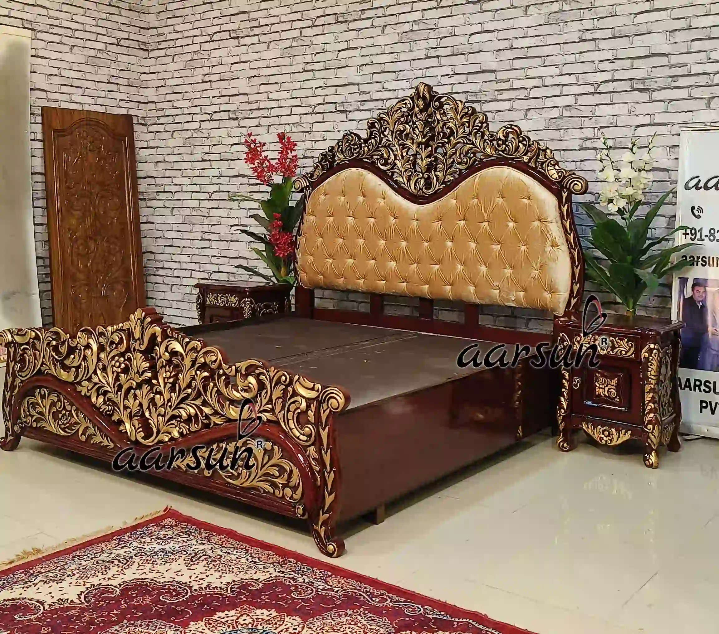 Royal cargurus.com Wooden Bed Exclusive Designer Unit  2025