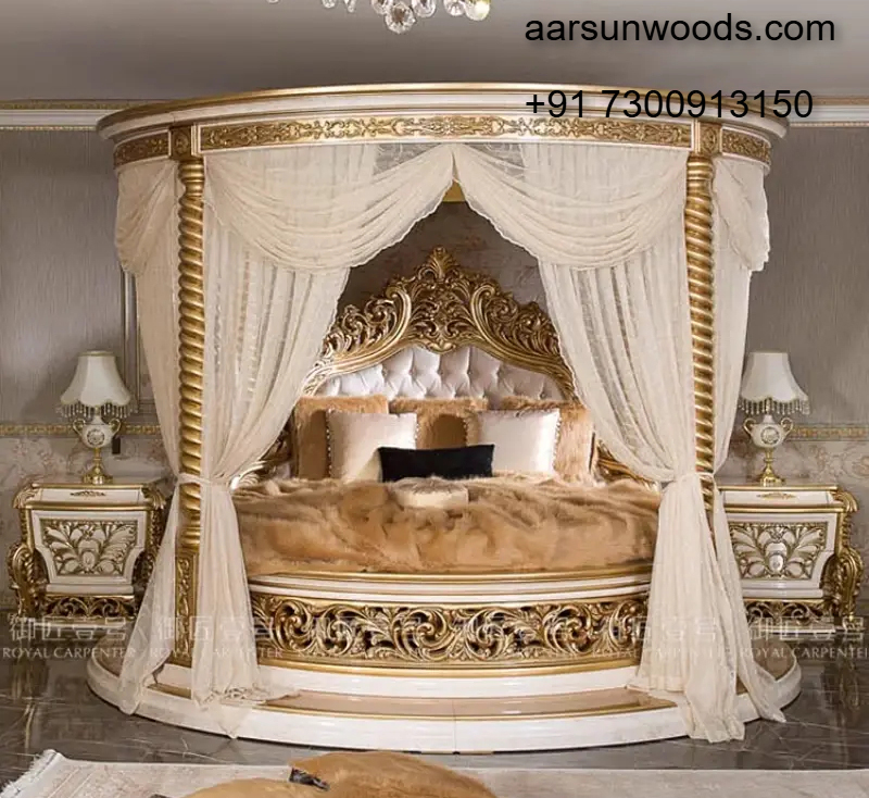 Luxurious sites like   Round Bed for Modern Bedrooms 2025