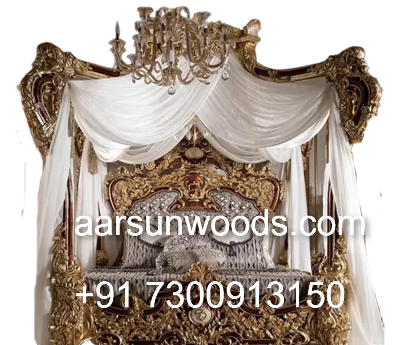 Luxury King Size Round Bed Frame Premium Quality 2025